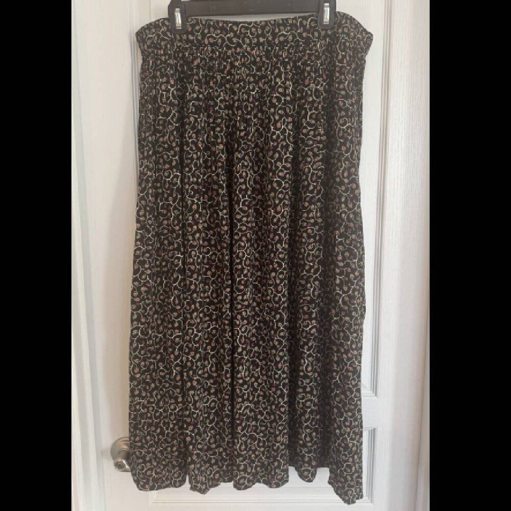 Talbots (L) Floral Skirt